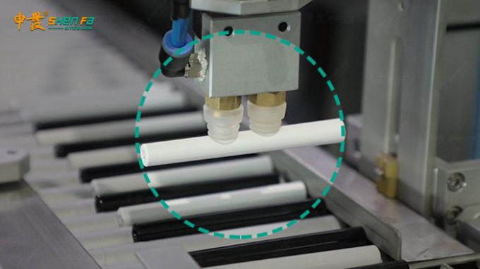Imprimante à écran à servo complet à grande vitesse/machine d'estampage à chaud pour cigarette électronique ronde/ovale/triangulaire 1