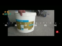 Machine de sérigraphie semi-automatique à seau d'encre UV 110V