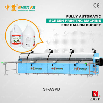 Le PLC servo de machine d'impression d'écran d'une à trois couleurs a commandé pour la bouteille en plastique