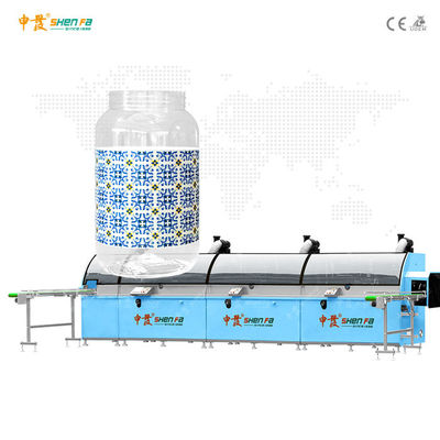 Machine d'impression automatique d'écran de couleurs UV du séchage 1-3 pour la bouteille de gallon
