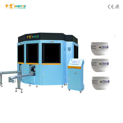 Machine d'impression automatique à 4 couleurs pour bouteilles PET